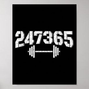 247365 - Gym Workout Fitness Motivation  Poster
