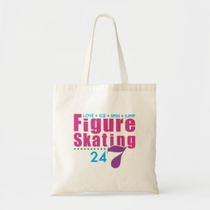 24/7 Figure Skating Tote Bag