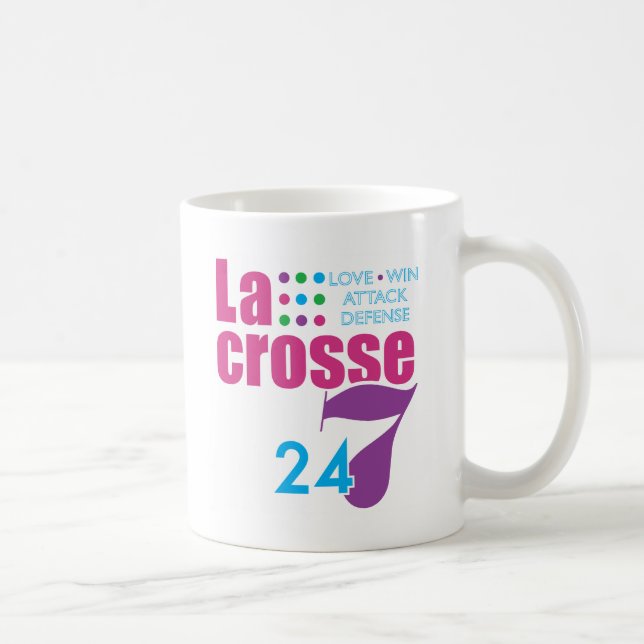 24/7 Lacrosse Coffee Mug (Right)