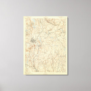 24 Danbury sheet Canvas Print