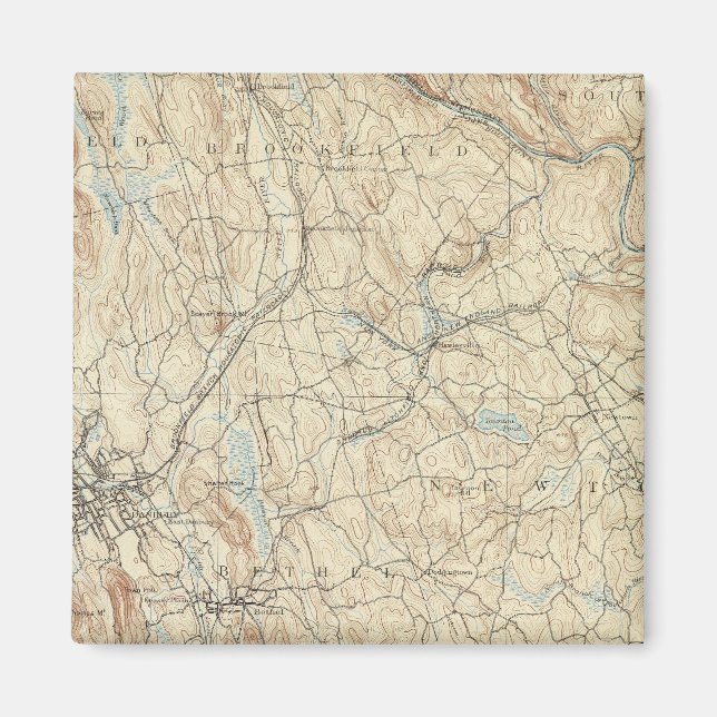 24 Danbury sheet Magnet (Front)
