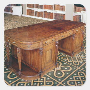 24:Desk by Thomas Chippendale Jr, 1805 Square Sticker