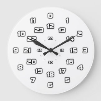 24 Hour Analog Clock
