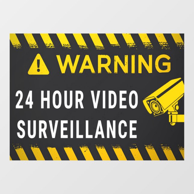 24 Hour Video Surveillance (Sheet)