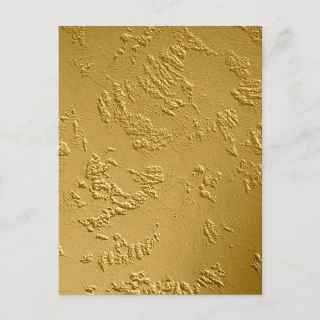24 Karat Gold Personalised Postcard (Front)