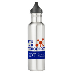 24 Oz Water Bottle-Let's Talk Toxicology 710 Ml Water Bottle