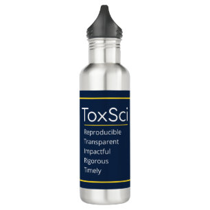 24 Oz Water Bottle-ToxSci Journal 710 Ml Water Bottle