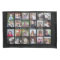 24 Photo Collage with Family Name Date - black