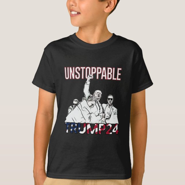 24 Unstoppable (ination Attempt Edition)  T-Shirt (Front)