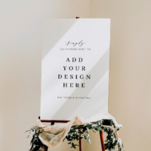 24"x36" Wedding Sign, Welcome Sign Printing