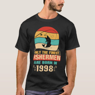 24th Birthday for 24 Year Old Fishing Fishermen 1 T-Shirt