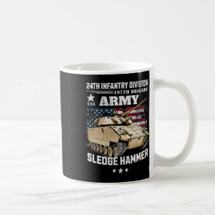 24th Infantry Division 197th Brigade Army Veteran Coffee Mug