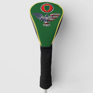 24th Infantry Division “First To Fight” Eagle Golf Head Cover