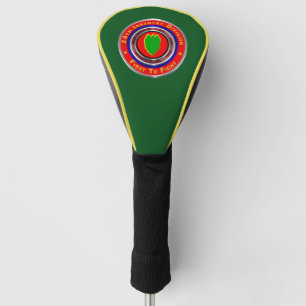 24th Infantry Division “First To Fight” Golf Head Cover
