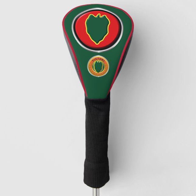 24th Infantry Division Golf Head Cover (Front)
