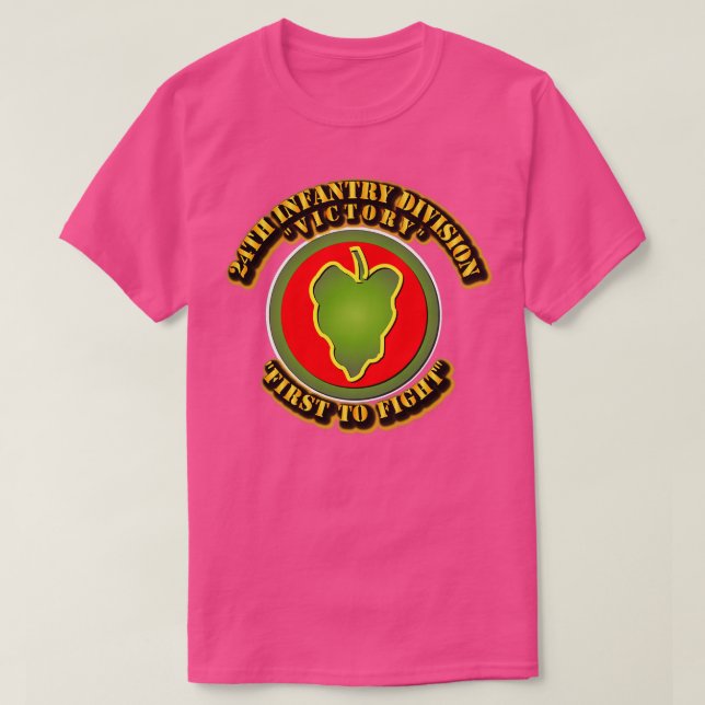 24th Infantry Division T-Shirt (Design Front)