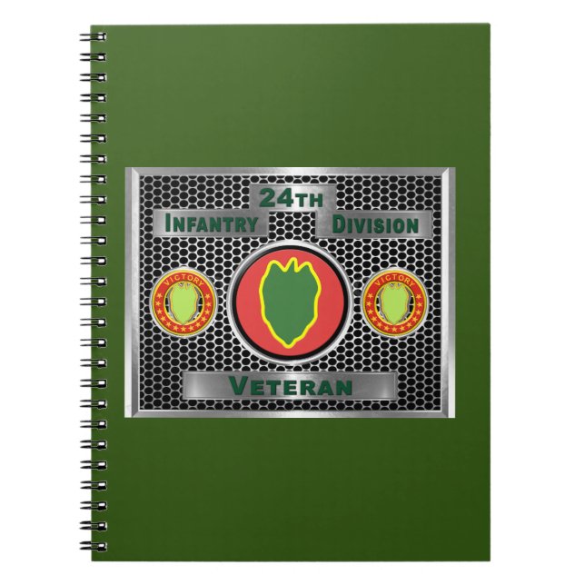  24th Mechanised Infantry Division Notebook (Front)