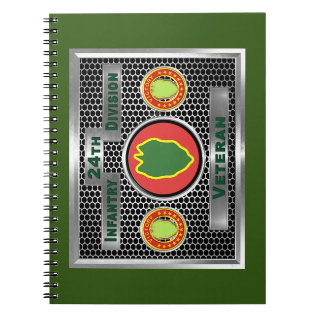  24th Mechanised Infantry Division Notebook (Front)