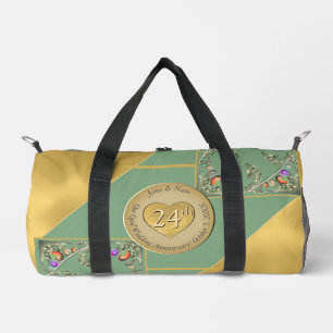 24th Opal Anniversary Print Cut Sew Bag
