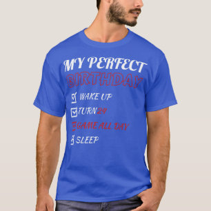 24th Perfect Birthday Gaming 24 Years Old Boys T-Shirt