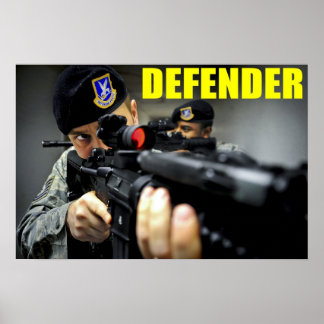 24th Security Forces Poster