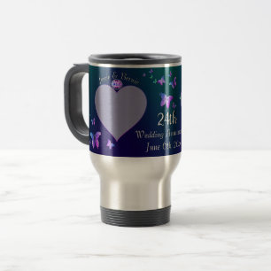 24th Wedding Anniversary Mug