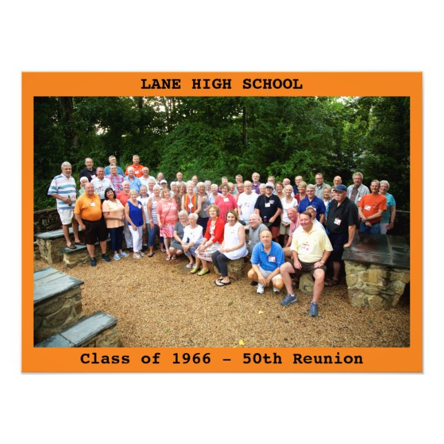 24x18" LHS Reunion Photo w/Text (Front)