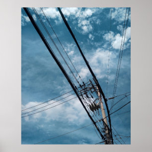 24x30 Urban Sky Seoul South Korea Photo Print