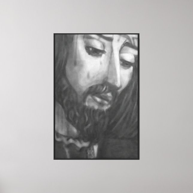 # 24x36 # Black Frame# Canvas Print (Front)