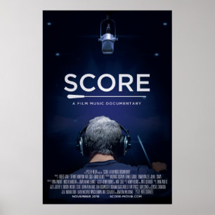 24x36 Poster SCORE: A Film Music Documentary