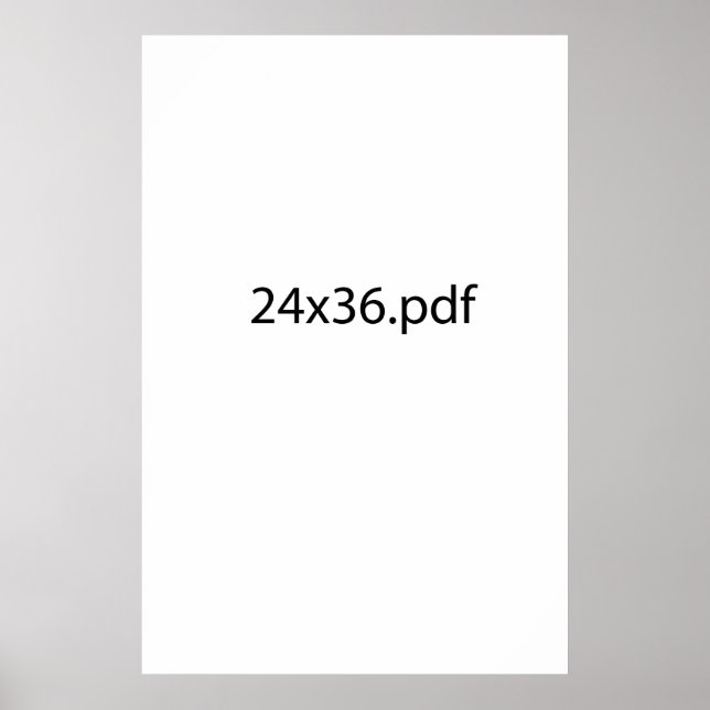 24x36 standard poster (Front)