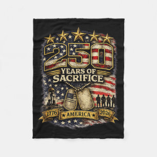 250 Aamerica Liberty July 4 Design Fleece Blanket