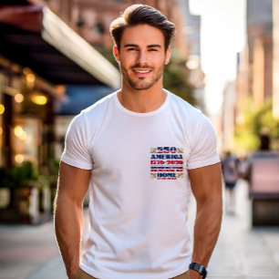 250 America Patriotic Anniversary T-Shirt