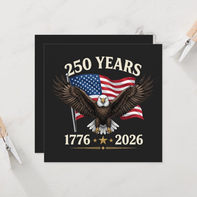 250 Anniversary USA (Front/Back In Situ)
