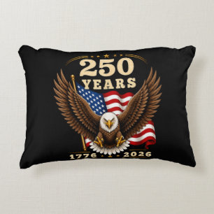 250 Anniversary USA 250 Years 1776-2026 Decorative Cushion