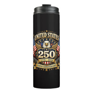 250 Anniversary USA 250 Years Thermal Tumbler