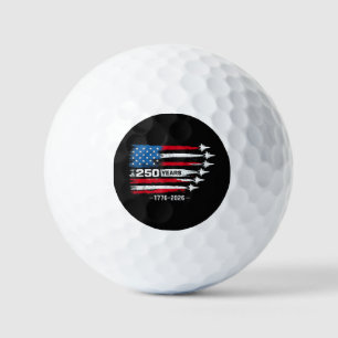 250 Anniversary USA 250th American 250 Years 4th J Golf Balls