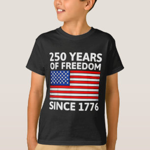 250 Anniversary USA 250th American Flag Patriotic T-Shirt