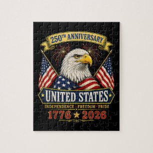 250 Anniversary USA 4th of July Patriotic Jigsaw Puzzle