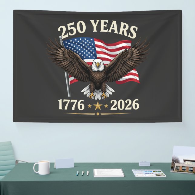 250 Anniversary USA Banner (Tradeshow)