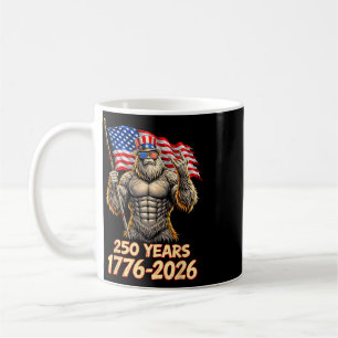 250 Anniversary Usa Flag 250 Years 1776 2026 Bigfo Coffee Mug