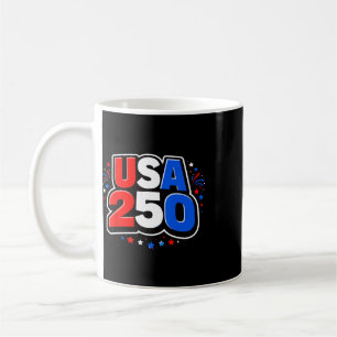 250 Anniversary Usa Made In Usa 250 Bold And Brigh Coffee Mug