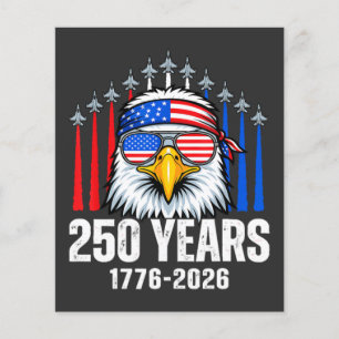 250 Anniversary USA Patriotic Eagle 250th  Flyer