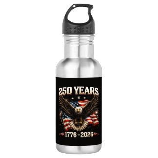 250 Anniversary USA Patriotic Eagle 250th Independ 532 Ml Water Bottle