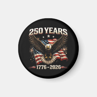 250 Anniversary USA Patriotic Eagle 250th Independ Magnet
