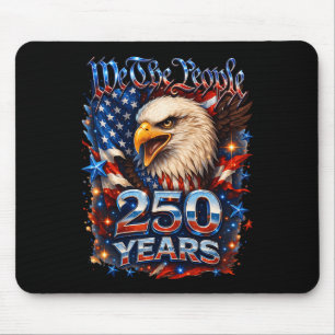 250 Anniversary Usa Patriotic Eagle 250th Independ Mouse Pad