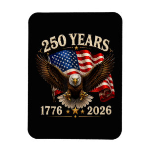 250 Anniversary USA Patriotic Eagle 250th Magnet