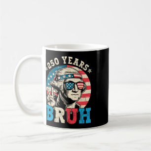 250 Anniversary Usa Patriotic Flag 250th 4th Of Ju Coffee Mug