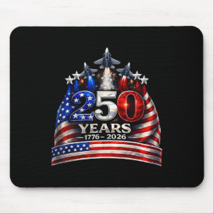 250 Anniversary Usa Shirt Patriotic July 4th Ameri Mouse Pad