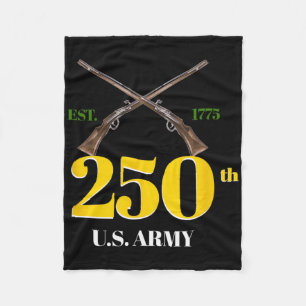 250 Army Birthday Fleece Blanket